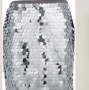 VENUS Women's Mirror Ball Mini Skirt Size L